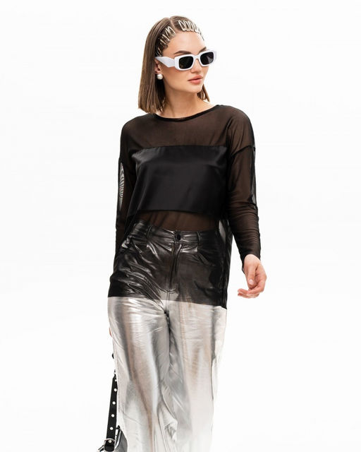 Лонгслив из сетки 457.2 - Sahar art lab фото 9