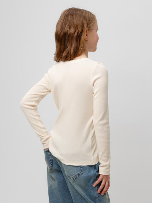 КР 302673-1/айвори джемпер (лонгслив) для дев
