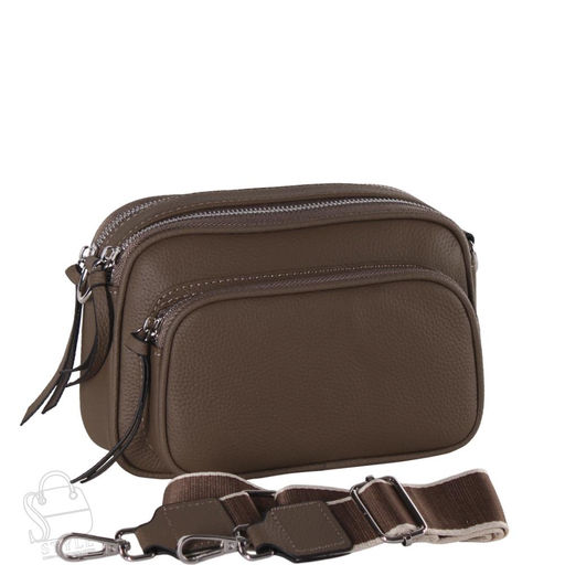 Сумка женская кожаная 99137VG khaki Vitelli Grassi  в Новосибирске