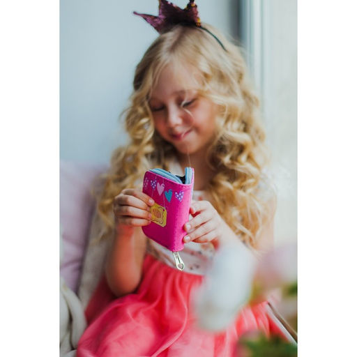 Кошелёк детский, отдел на молнии, цвет розовый - NAZAMOK KIDS фото 8