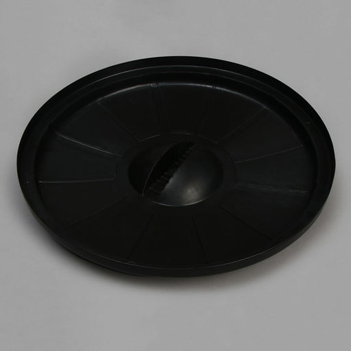 Бак хозяйственно - бытовой, 50 л, полипропилен, с крышкой, чёрный