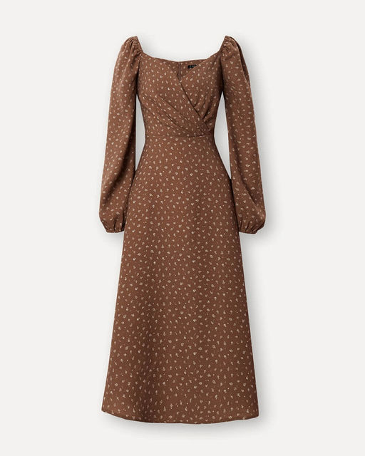 Платье с мелким принтом - Incity фото 5