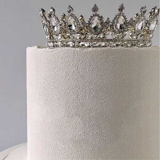 Украшение для торта Корона, цвет серебро - Страна карнавалия фото 5