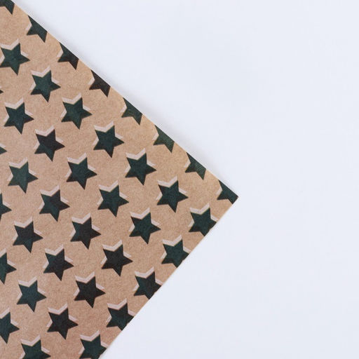 Цена за 10 шт. Бумага упаковочная крафтовая 23 февраля, 50?70 см