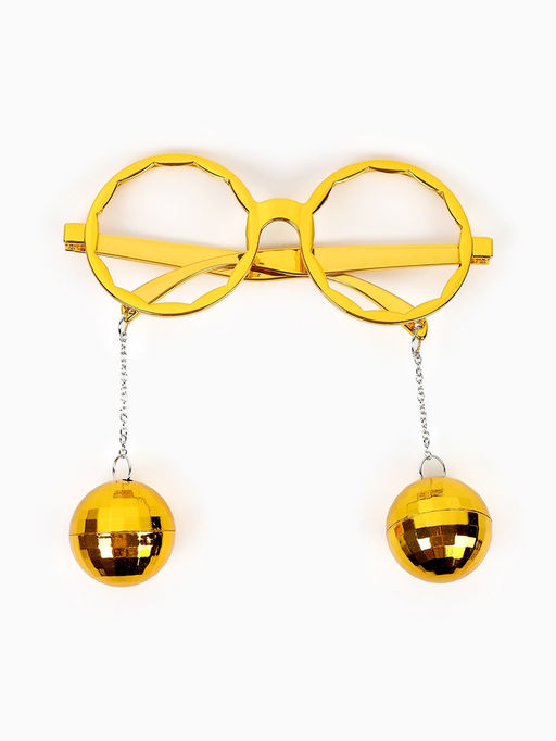 Карнавальные очки гиганты «Диско-шар», цвета МИКС