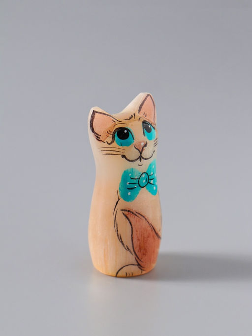 Сувенир «Кошечка мини», 4,5х2,3 см, селенит, микс