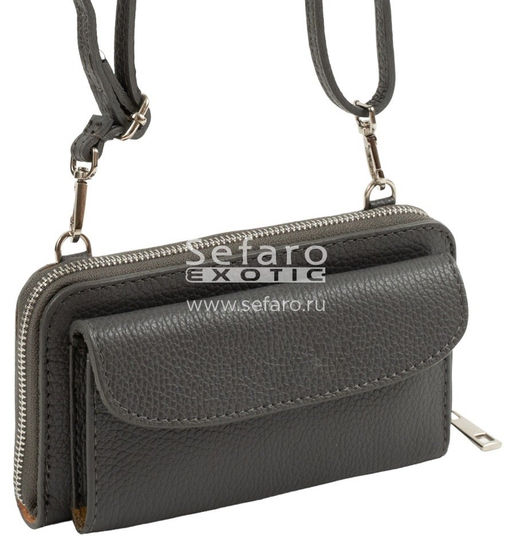 Клатч-кошелек женский из телячьей кожи - Sefaro exotic фото 5