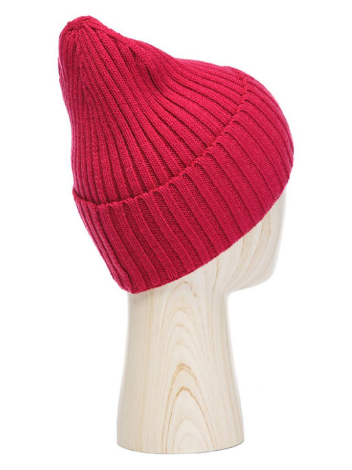 Шапка жен. шерсть+каш+виск LB-A53063 fuchsia - Labbra фото 2