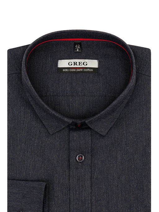 Сорочка мужская длинный рукав GREG S333/231/9228/ZN/P/1p  фото 3