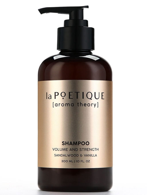 Шампунь для волос, объём и сила, 300 мл, аромат сандала и ванили, LA POETIQUE