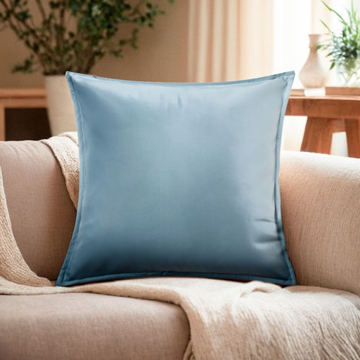 Наволочка декоративная Этель кожзам 45х45 см, металик  фото 5