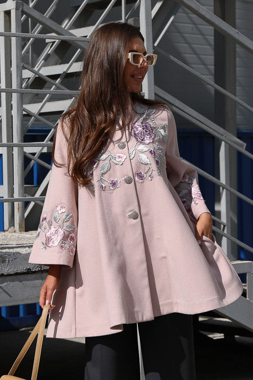 Пальто П4-3676/8 - Wisell фото 9