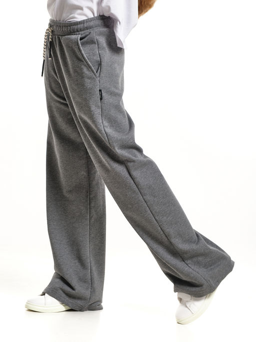 Брюки для девочки палаццо 22-8027 кофе - Mini maxi фото 21