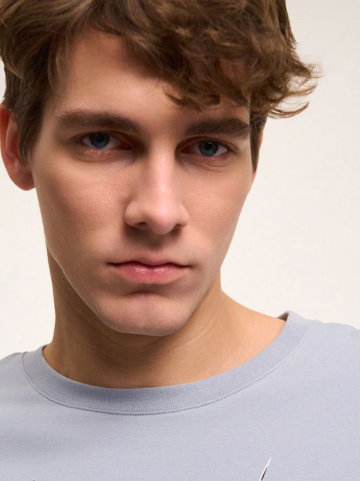 Лонгслив светло-серый CN25116L - Nota bene фото 6