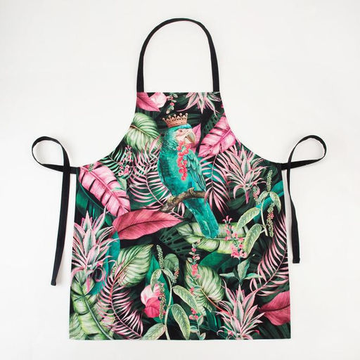 Фартук Этель Tropical parrots 60*70 см, 100% хлопок, саржа 190 г/м2  фото 2