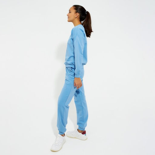 Костюм спортивный женский: свитшот, брюки, MINAKU: Casual Collection, размер 44, голубой