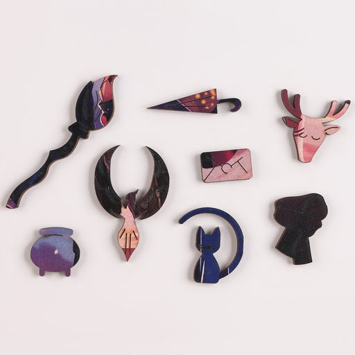 Пазл фигурный Волшебная школа - Puzzle фото 6