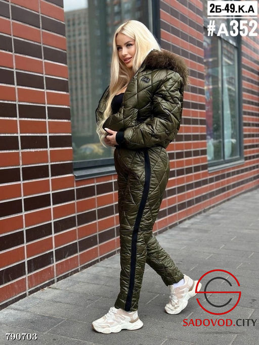 Женский теплый зимний костюм - Bruno фото 10