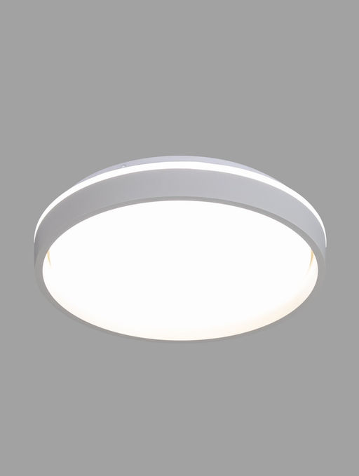 Люстра LED FZ601, 3000-6500К+RGB, 46 Вт, d=39 h=8 см, с ПДУ, белый