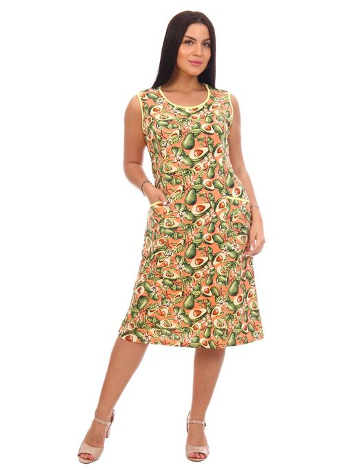 Калинка сарафан женский, темно-синий - Lovetex фото 7