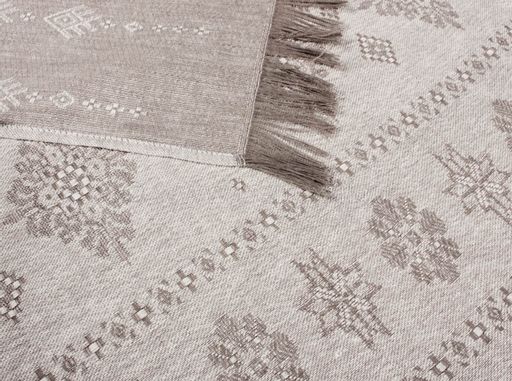 19С232-ШР 50*175 рушник "Кадриль" цв. серый
