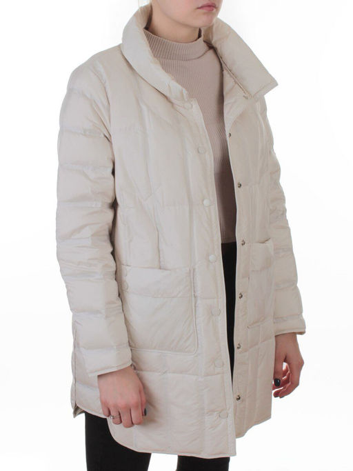 8811 MILK Куртка пуховая облегченная женская (утиный пух) - Fashion фото 8
