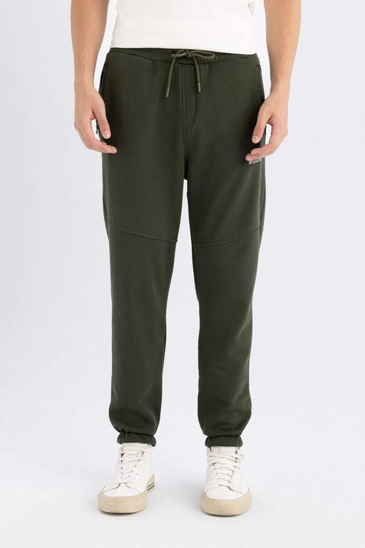 Спортивные штаны стандартного кроя с карманами на молнии - Defacto фото 4