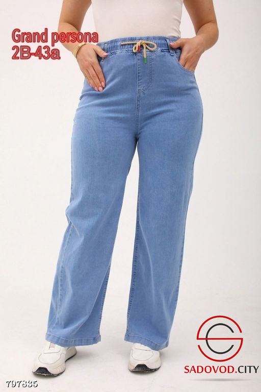 Комфортные джинсы на резинке - Bruno фото 2