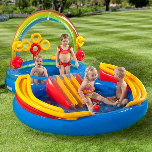 Игровой центр-бассейн Радуга 297х193х135см, от 3-х лет INTEX  фото 4