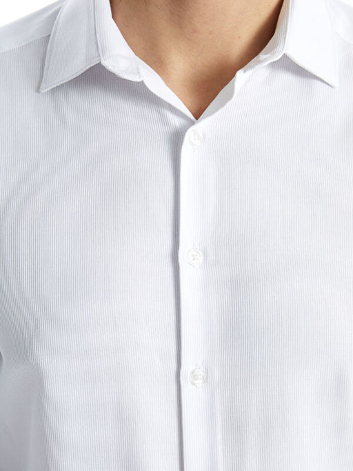 Slim Fit Uzun Kollu Arm?rl? Erkek G?mlek