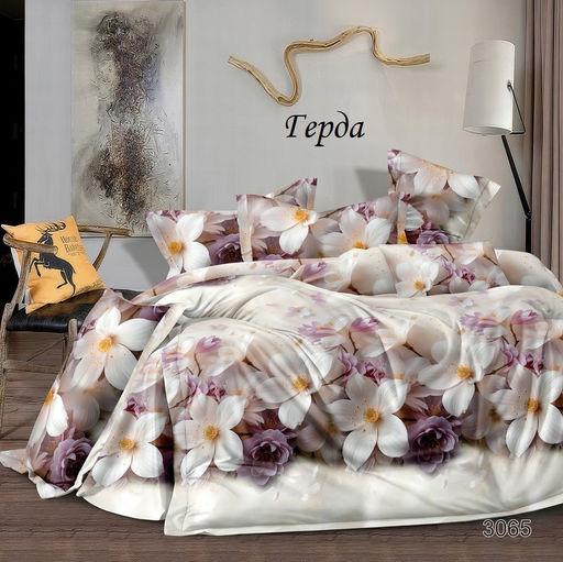 Комплект постельного белья Герда, Бязь Премиум с эффектом антипиллинг 2 сп