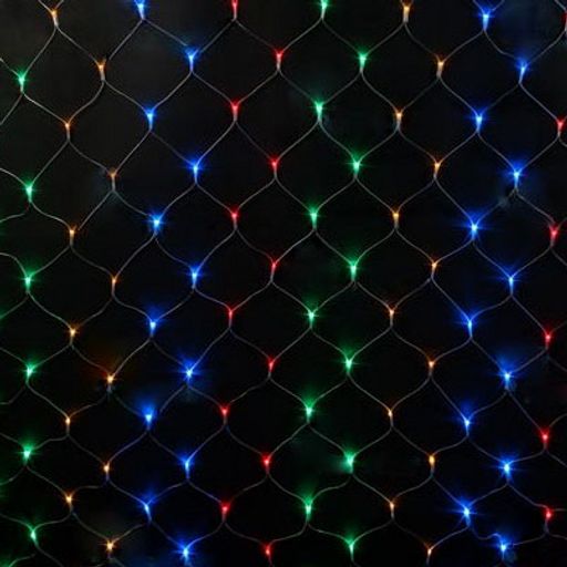 Эл. гирлянда диодная сеть ГАРАНТ. кол-во и размеры 2м * 2м 156 ламп (KRV-090)