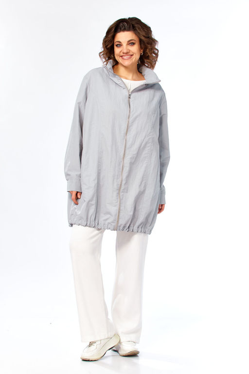 Парка Diamant 2140 серый  фото 12