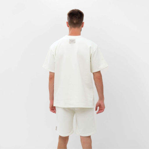 Футболка мужская MIST Men's casual размер 56, молочный