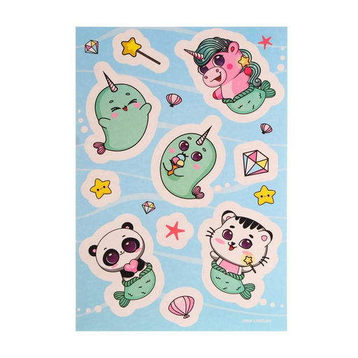 Цена за 3 шт. Гравюра блокнот детский «Зверята», 10 листов, штихель