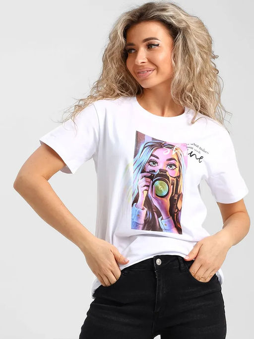 Футболка женская 009 - Вега фото 2