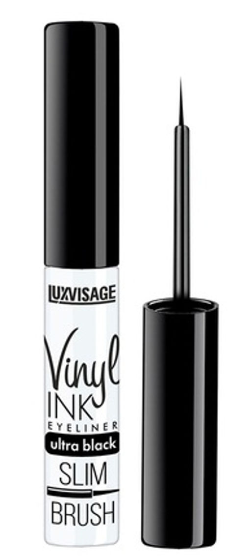 Luxvisage Подводка для глаз Ультра Черная Vinyl INK ultra black черная