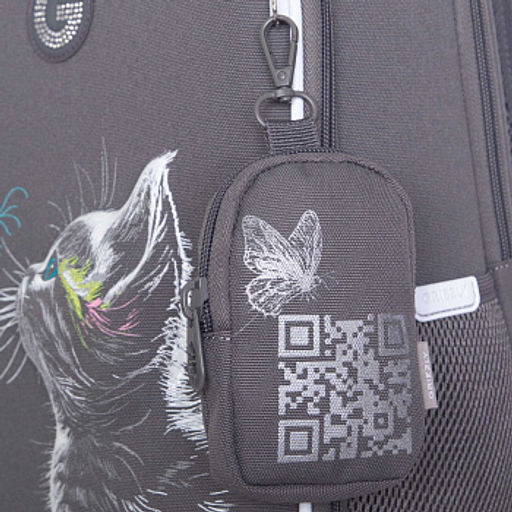 RAw-694-3 Рюкзак школьный с чехлом для мелочей - Grizzly фото 33