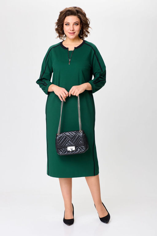 Платье Aira Style 24411А изумруд