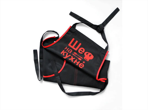 Фартук Ф/Гр/Шефнакухне/красный 85x69