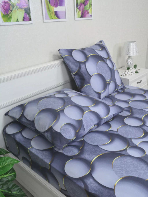 Конструктор КПБ поплин на молнии Сфера Березка  фото 41