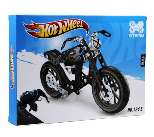 Конструктор металлический "Мотоцикл Веном" (FJ-3940/124-5) в коробке