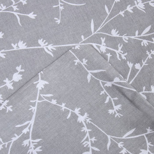 КПБ LoveLife 1.5 сп Ветви цв.серый 147*210,150*215,50*70 -1 шт,100% хлопок,бязь 120 г/м2 102237  фото 4
