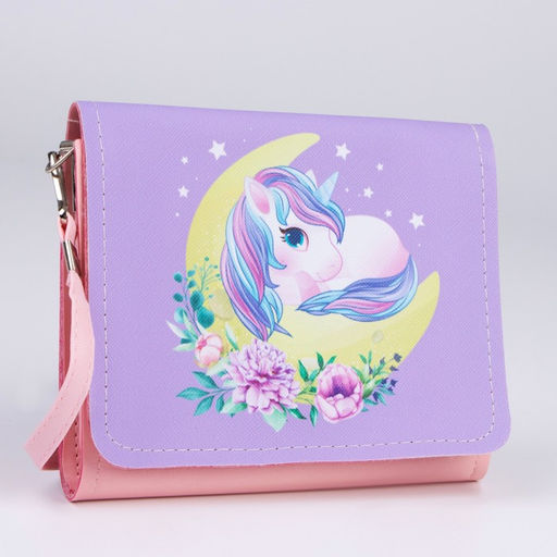 Сумка детская Единорожка, отдел на клапане, 15?12 см - NAZAMOK KIDS фото 2