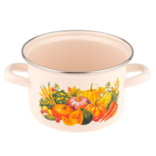 Кастрюля 6,0 литров (Осенний карнавал) (С-1618АП2/4Жм)