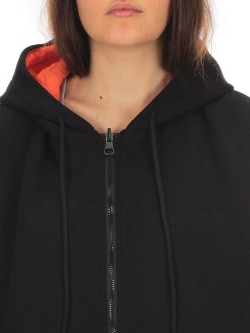 2560 BLACK Худи женское (50 гр. синтепон) - Фабричный китай фото 10