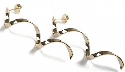 Серьги PR3399 серебро - Mini maxi фото 2