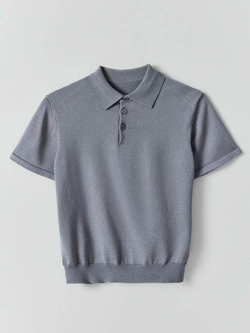 Поло для мальчиков серое - Mark formelle фото 5