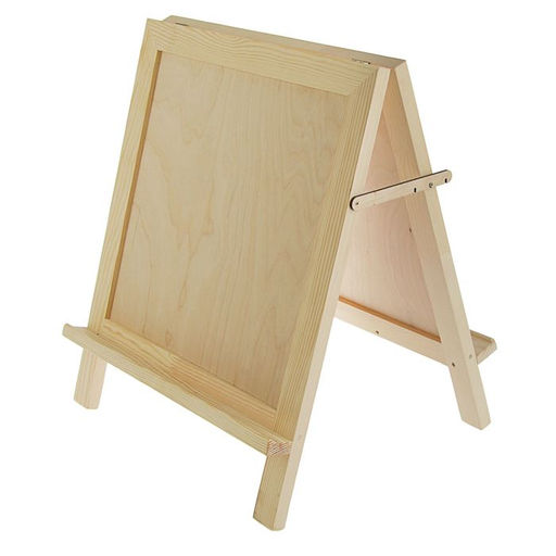 Мольберт настольный «Хлопушка», 500×450×300 мм, двусторонний, неокрашенное дерево, Calligrata