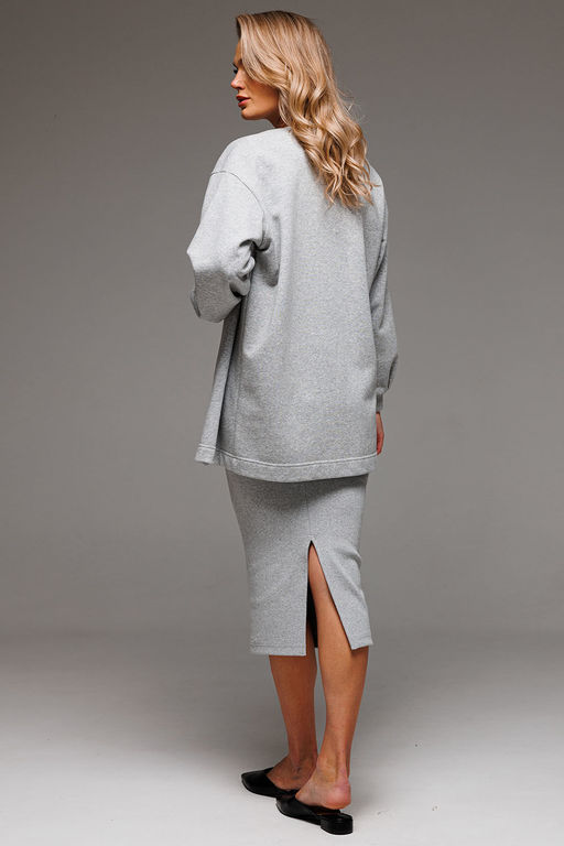 Костюм GO F7064/50-04.170-176 серый меланж - Pirs фото 2